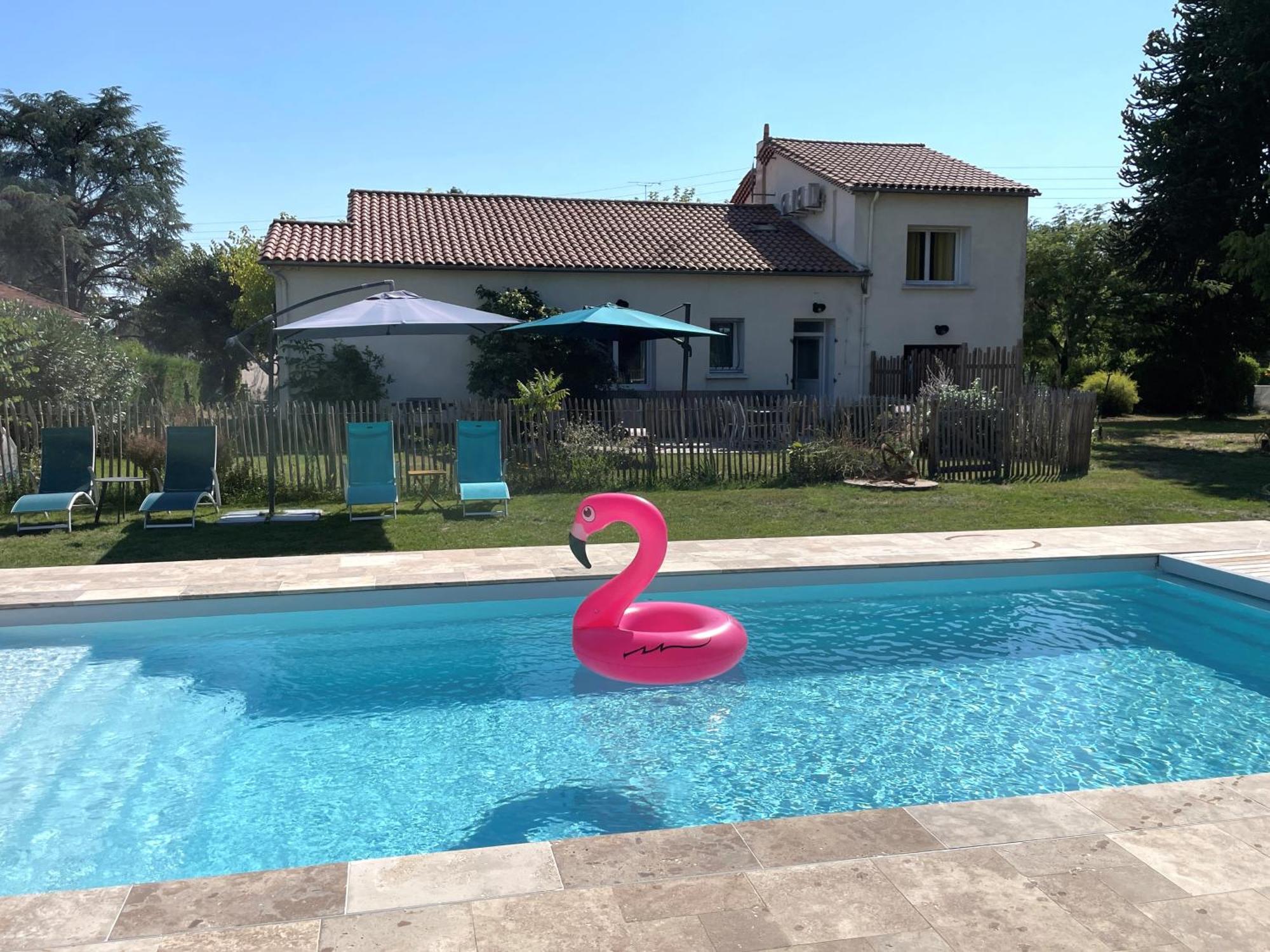 Villa Aux Lagerstroemias Bergerac Esterno foto